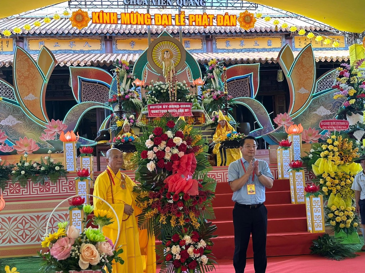 Đại lễ Phật Đản Phật lịch 2569, dương lịch 2025 chùa Viên Quang xã Xuân Đông, huyện Cẩm Mỹ